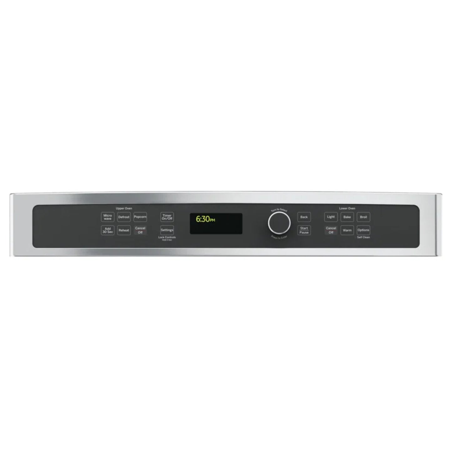 27" Self-Cleaning Electric Wall Oven with Built-In Microwave