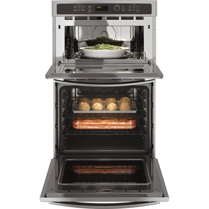 27" Self-Cleaning Electric Wall Oven with Built-In Microwave